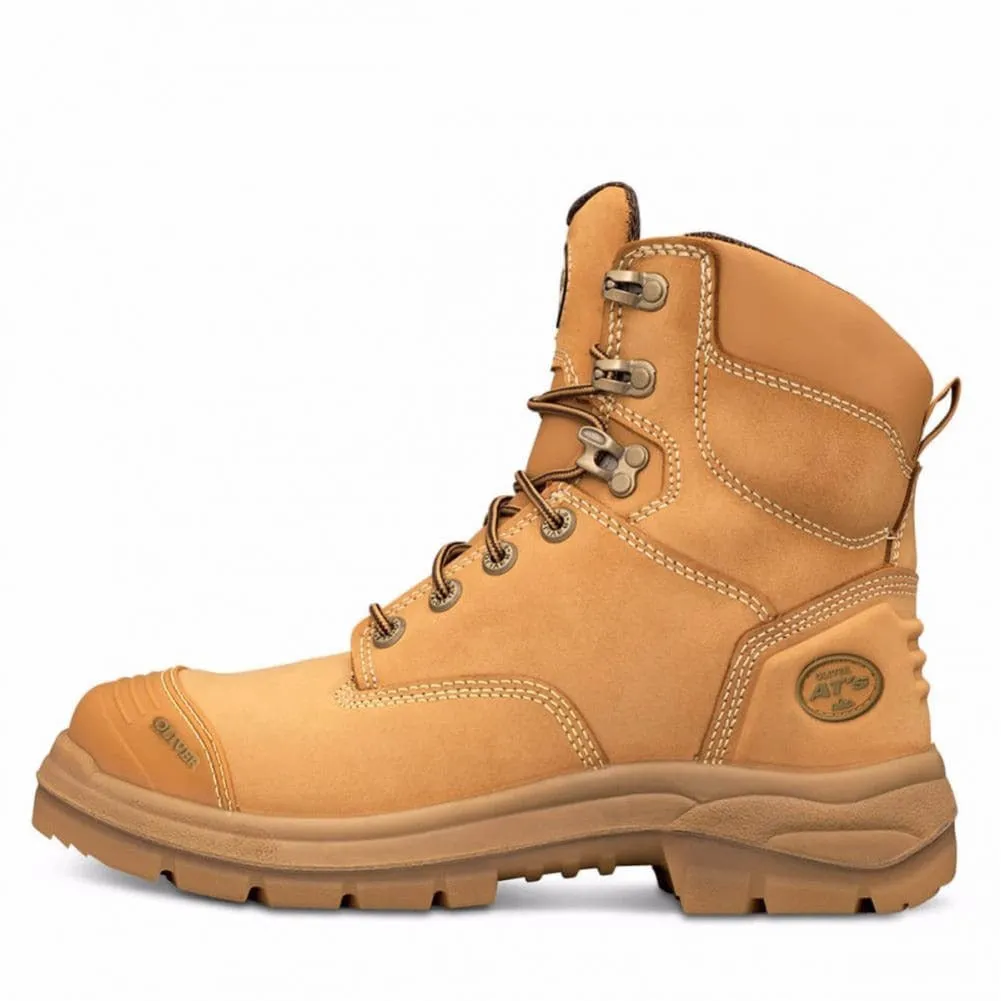 Oliver 55332Z Lace Up Zip Safety Boot